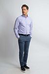 Koszula Steppin' Out Slim Fit w niebiesko-czerwoną kratę Model / Voorkant