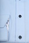 Olymp Luxor Overhemd Structure Lichtblauw Product / Detail