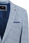 Suitable Sports Jacket Grou Print Light Blue Product / Detail