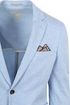 Suitable Sports Jacket Face Print Light Blue Product / Detail