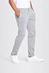 MAC Jeans Driver Pants Szare Model / Voorkant