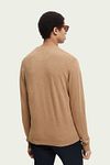 Jersey Scotch and Soda en camel melange Model / Achterkant