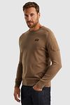 PME Legend Maglione American Classic Cargo Marrone Model / Zijkant