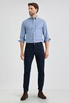 McGregor Hemd Oxford Blau Model / Voorkant