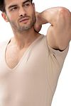 Mey Dry Cotton camiseta interior invisible con cuello de pico 2-pack Model / Zijkant