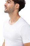 Mey Noblesse O-hals T-shirt Hvid Model / Detail