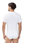 Mey Noblesse Olympia T-Shirt Biały Model / Achterkant