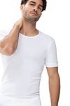 Mey T-shirt Col Rond Noblesse Blanc Model / Voorkant