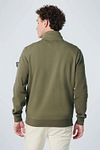 No Excess Vest Twill Mørkegrøn Model / Achterkant