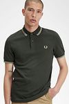 Fred Perry Polo M3600 Mørkegrøn U98 Model / Voorkant