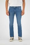 MUD Jeans vaqueros Slim Fit Lassen Pure Blue Model / Voorkant
