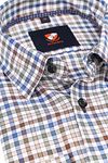 Suitable Overhemd Bruin Ruiten Product / Detail