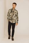 State Of Art Overhemd Print Multicolour Model / Voorkant
