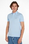 Tommy Hilfiger 1985 Polo Shirt Light Blue Model / Voorkant