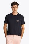 Tommy Hilfiger T-shirt Logo Monotype Navy Model / Voorkant