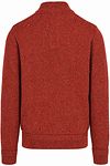 NZA Pullover Mocker Eltham Knit Melange Rusty Orange