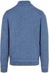 NZA Pullover Mocker Eltham Knit Melange Capri Blue