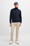 BOSS Zetrust sweter Half Zip granatowy Model / Voorkant
