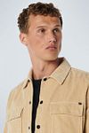 No Excess Overshirt z sztruksu w kolorze beżowym Model / Detail