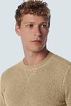 No Excess Trui Melange Beige Model / Detail