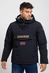 Napapijri Rainforest Jacket Black Model / Voorkant with Bram