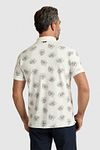 Vanguard Polo Shirt Print Ecru Model / Achterkant