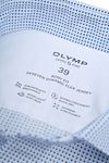 OLYMP Chemise Level 5 Stretch Extra Long Sleeves Impression Bleu Product / Detail