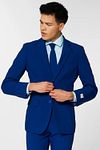 OppoSuits Navy Royale Anzug Model / Voorkant