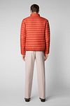 Save The Duck Jacke Alex Orangefarben  Model / Achterkant