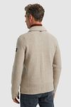 Overshirt Vanguard con bottoni beige Model / Achterkant