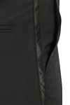 Pantaloni da completo in misto lana neri Product / Detail