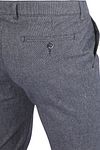 Passande Chino Pico Pleat Navy Product / Detail