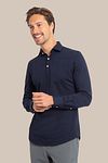 Suitable Camicia Polo Shirt Navy Model / Voorkant