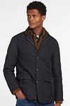 Pikowana kurtka Barbour Lutz w ciemnym granacie Model / Voorkant