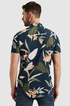 PME Legend Short Sleeve Overhemd Print Navy Model / Achterkant