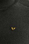 PME Legend Rollkragenpullover Anthrazit Model / Detail