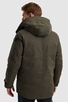 PME Legend Tupular parka i olivengrøn Model / Achterkant