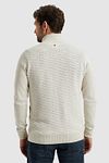 PME Legend Sweat Zip Jacket Ecru Model / Achterkant