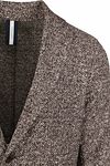 Profuomo Blazer en laine mélangée brune Product / Detail