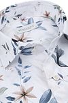 Profuomo Shirt Floral Print White Product / Detail