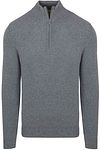 Profuomo Half Zip Pullover Wool Blend Blue order online | PPWJ30029E-M | Suitable Slovenia