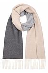 Profuomo Halsduk Lammull Grå Beige PPXS30003D-F köp | Suitable