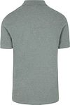 Profuomo Piqué Poloshirt Melange Groen Product / Achterkant