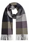 Profuomo Scarf Lambswool Check Purple Grey Green order online | PPXS30004D-C | Suitable Greece