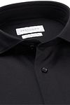 Profuomo Japanese Knitted Overhemd Black Product / Detail