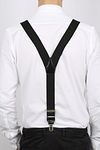 Profuomo Suspenders Black Model / Achterkant