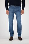MUD Jeans Denim Regular Bryce Indigo Blauw Model / Voorkant