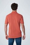 No Excess Polo Röd Model / Achterkant