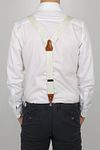 Sir Redman Bretelle Wedding Combi Pack Festive Leaves Off-white Model / Achterkant