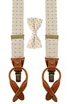 Sir Redman Suspenders Combi Pack Dapper Dot Beige SR20223 order online | Suitable